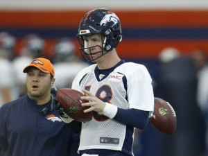 Peyton Manning returns to practice